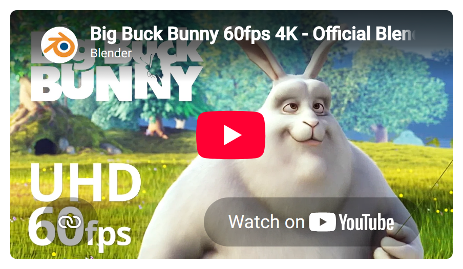 A video playing on a page